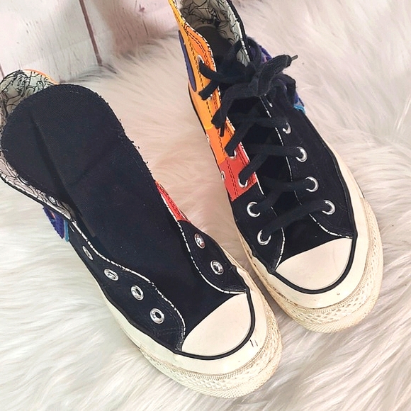 Converse All Star Chuck Taylor High Top Space Jam Tune Squad Sneakers Womens 7 - Picture 8 of 17
